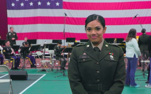 Musical Performance by Spc. Morgan Bandy