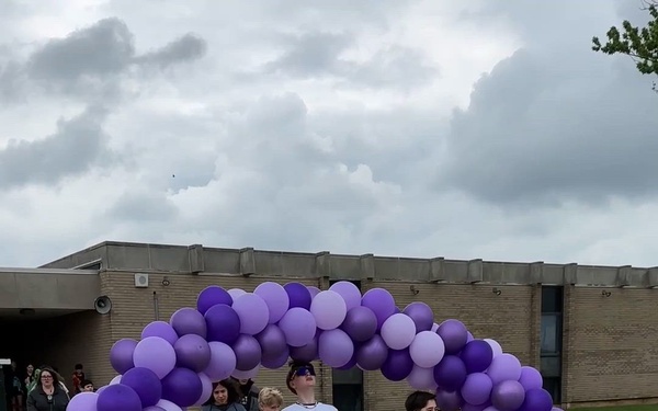 Mahaffey Celebrates Military Kids with Field Day