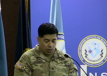 WHINSEC Interagency Crisis Action Planning Course Graduation