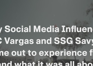 Army Influencers at the 2025 Army Trials