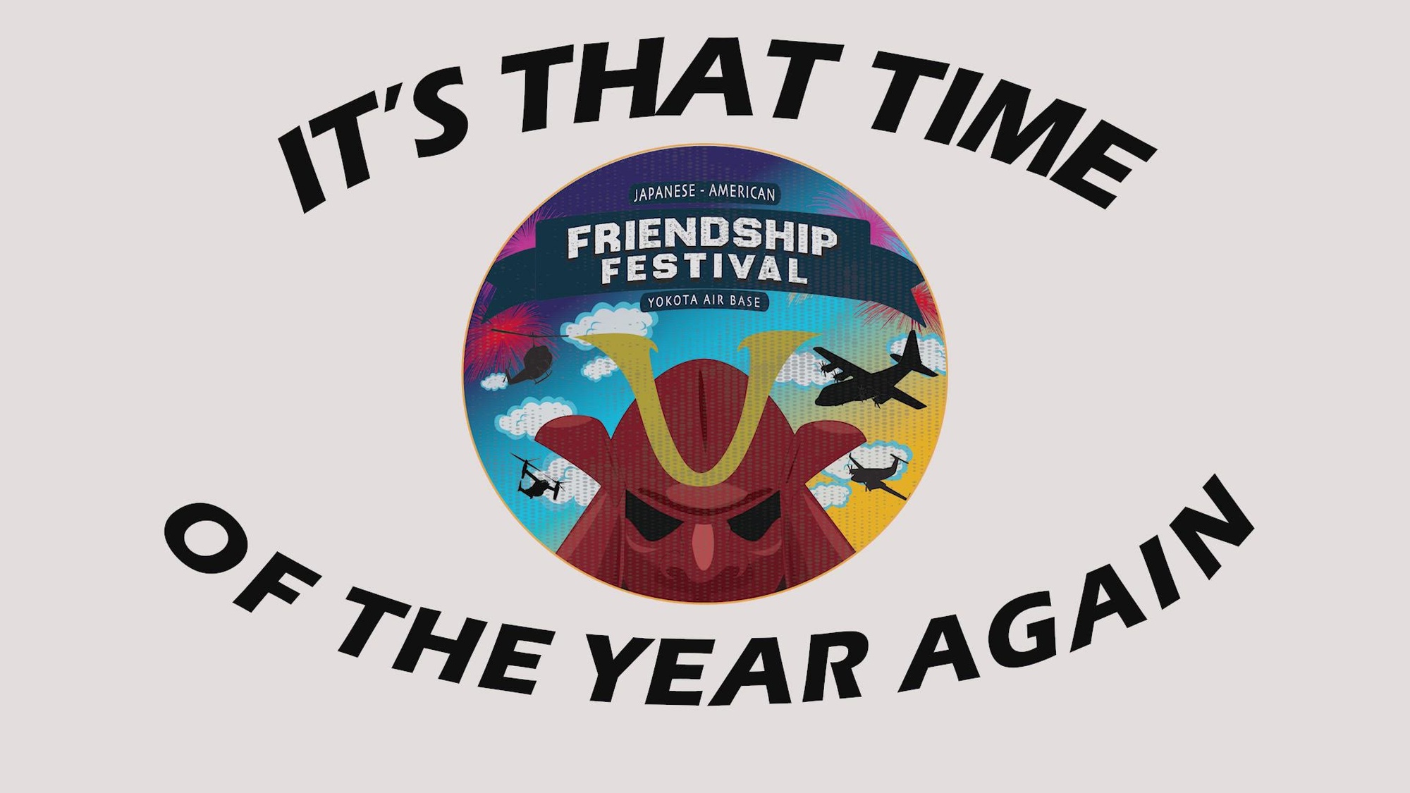 Promotion video for Yokota Air Base&#39;s upcoming Friendship festival on May 17 and 18, 2025 on Yokota Air Base Tokyo, Japan. The Friendship Festival is Yokota Air Base&#39;s biggest annual event inviting the Japanese local population on base for the festival and to help strengthen ties with for the U.S.-Japan alliance.