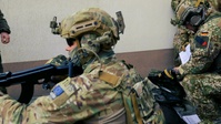 64th Medical Detachment Veterinarian Support Services train on IK-9 TCCC