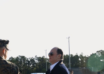 Secretary Of The Navy Visits 2nd Assault Amphibian Battalion