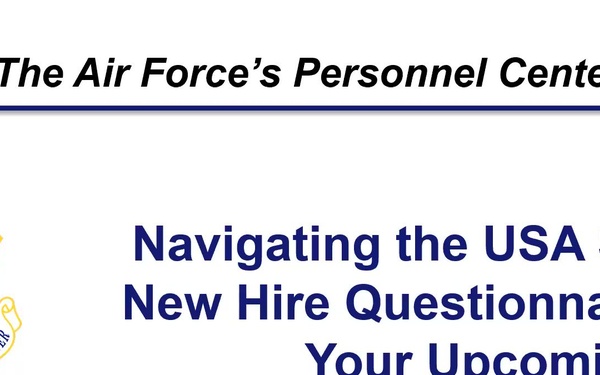 Navigating the USA Staffing PCS Questionnaire