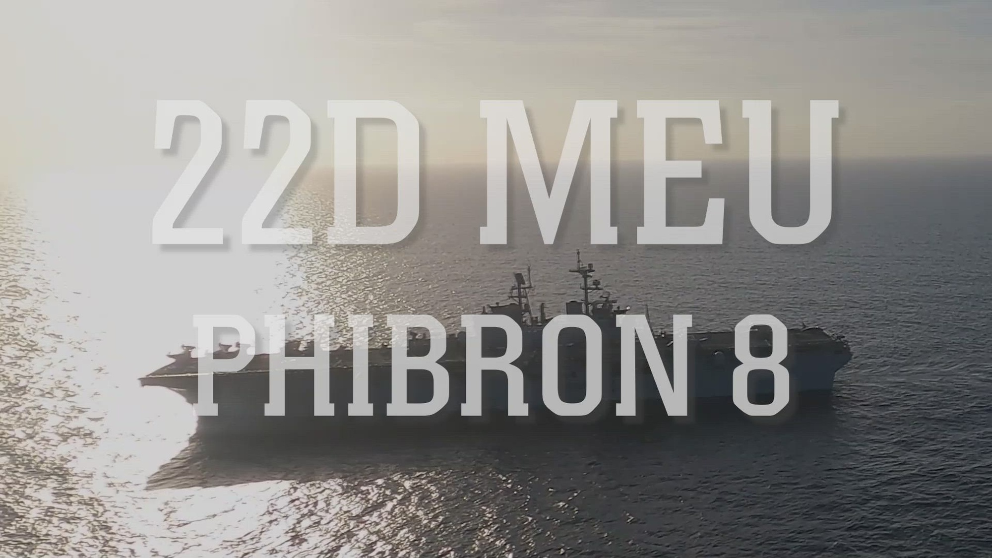 U.S. Marines with the 22nd Marine Expeditionary Unit conduct Amphibious Squadron 8 (PHIBRON 8), 22nd MEU Integration (PMINT) exercise, while underway in the Atlantic Ocean, April 1-14, 2025. PMINT is the 22nd MEU’s first opportunity in their pre-deployment training program to fully integrate with PHIBRON 8 while at sea, allowing Marines and Sailors to train together as an ARG/MEU team. (U.S. Marine Corps video by Sgt. Tanner Bernat)