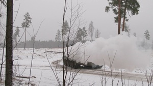 NATO multinational battlegroup Estonia demonstrate combat readiness during Exercise Bold Eagle