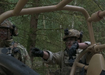 Air and ground forces sling-load 435th AGOW assets at Hohenfels B-Roll