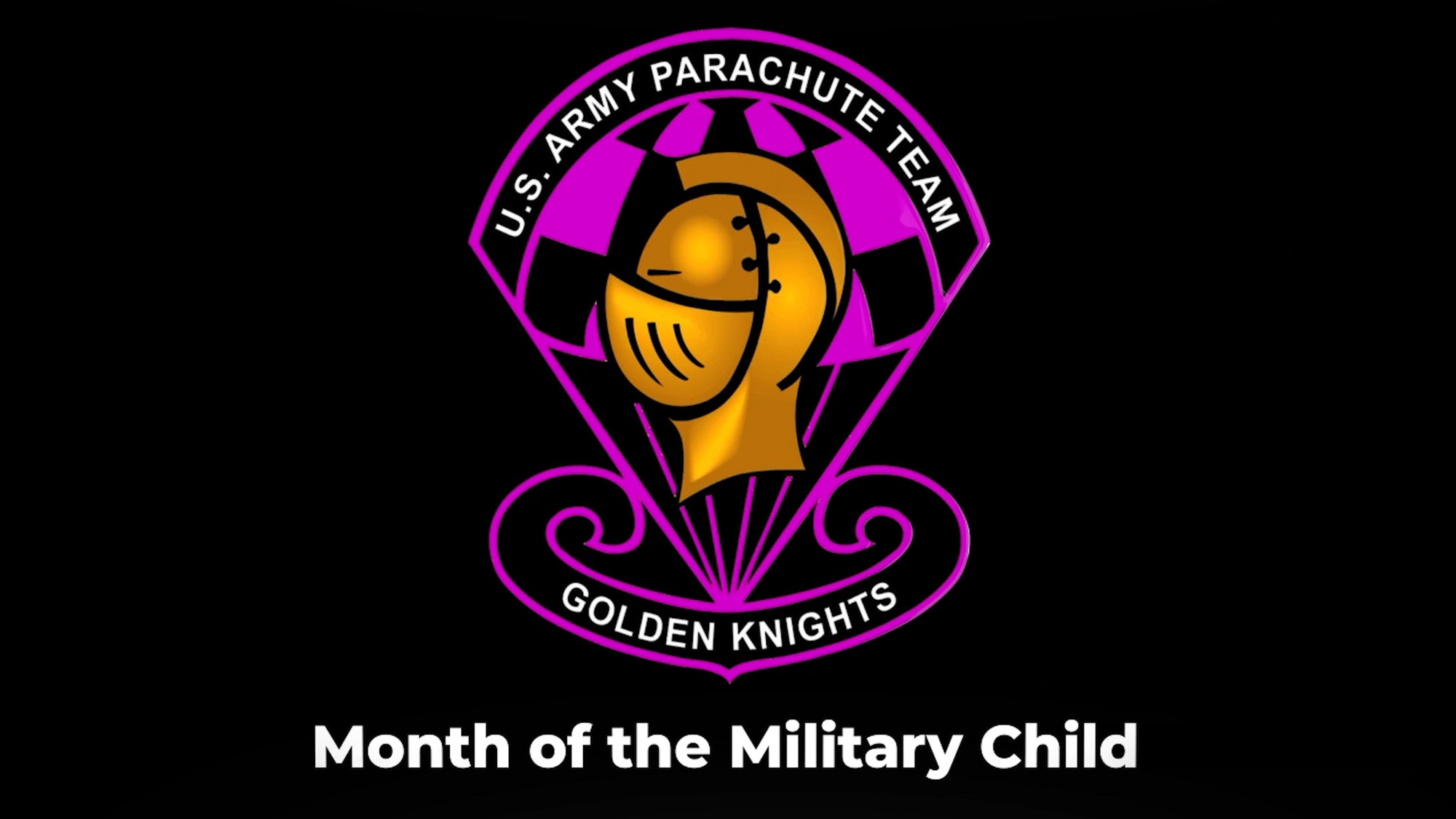 In celebration of the Month of the Military Child, the U.S. Army Parachute Team, the Golden Knights, conducted a demonstration jump into Alderman Road Elementary School on Wednesday, April 23, 2025.

Students and teachers gathered to watch the parachute team land on the school baseball field and, immediately after, pack their parachutes.

The event highlighted military-connected children's strength, resilience and support while giving students a unique glimpse into Army aviation and parachuting.