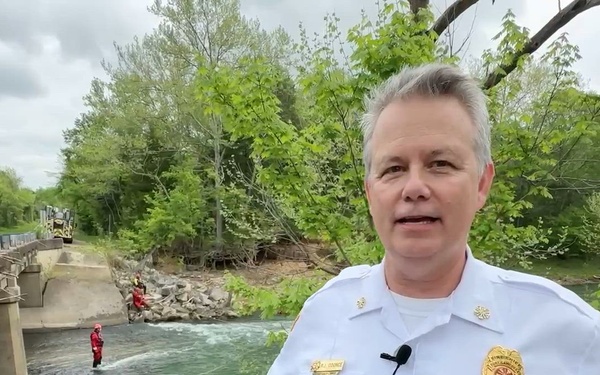 Fort Campbell Firefighters Prepare for High-Risk Rescues with Swift Water