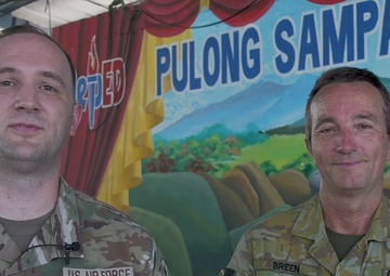 Balikatan 25: U.S., Philippines forces, organize a Bundle of Joy engagement for Pulong Sampaloc elementary students.