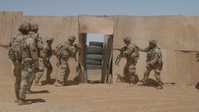 B-Roll: US combat engineers conduct squad live fire exercise in Tunisia