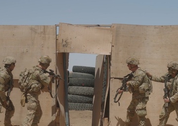 B-Roll: US combat engineers conduct squad live fire exercise in Tunisia