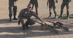 B-Roll: Tunisian Special Forces conduct sniper training at African Lion 2025