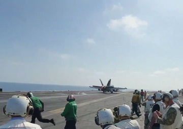 24/7 operations continue against Iran-backed Houthis from CENTCOM forces aboard USS Harry S. Truman (CVN 75) and USS Carl Vinson (CVN 70).