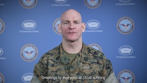 Senior Enlisted Advisor to the Chairman of the Joint Chiefs of Staff U.S. Marine Corps Sgt. Maj. Troy Black - Kentucky Derby