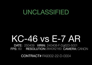 KC-46A and E-7A Conduct Historic Trilateral Test Flight