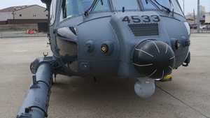 U.S. Military rescuers hone their skills during Combat Search and Rescue Training Exercise in South Korea
