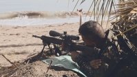 B-Roll: MRF – D 25.3, PMC conduct counter-landing live-fire