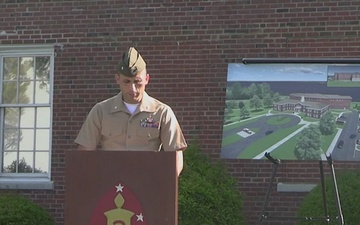 2d MARDIV Headquarters Building Ground Breaking Ceremony