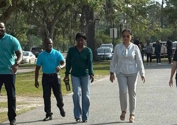 The MICC steps forward in denim and teal for SAAPM