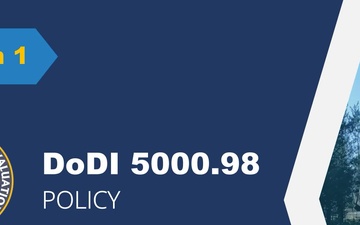 Intro to DoDI 5000.98