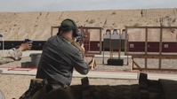 One and Two Gun Shooting Competition at Yuma