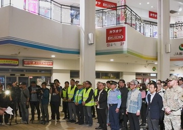 Okinawa resumes Japan-U.S. Joint Community Safety Patrol