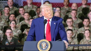 President Trump Visits Selfridge Air National Guard Base
