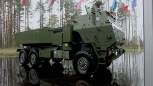 Estonian HIMARS Unveiling Ceremony (B-Roll)
