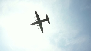 Yokota Air Base CDS drops (B-Roll)