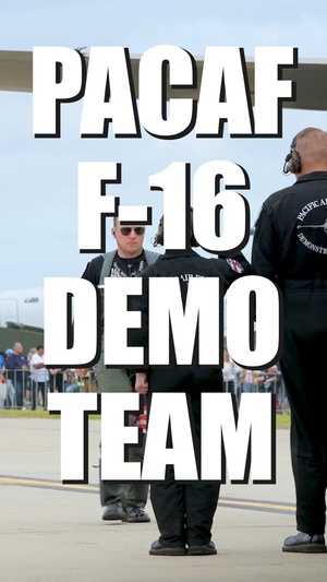 PACAF F-16 Demo Team