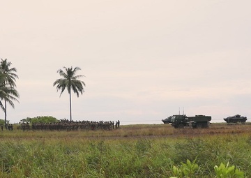 B-Roll: Balikatan 25: US., Philippine, Australian Forces Conduct Counter Landing Live Fire Exercise in Rizal, Philippines