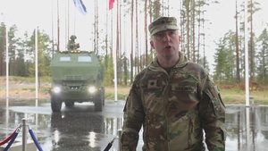 Estonian HIMARS Unveiling Ceremony (A-Roll)