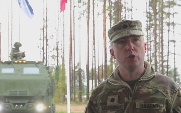 Estonian HIMARS Unveiling Ceremony (A-Roll)