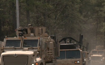 Joint Base McGuire-Dix-Lakehurst - 443 Transportation Company, Convoy Tactics. April 25, 2025