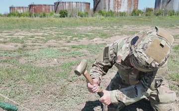 U.S. Soldiers conduct Table V Certification training in Romania