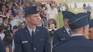 U.S. Air Force Officer Training School Class 25-11 Graduation 60FPS