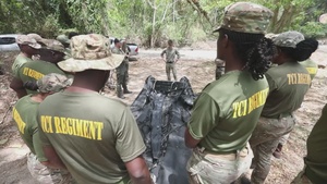 Multinational special operations forces service members conduct waterborne operations at TRADEWINDS 25