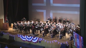 2d Marine Division Bands Performs Alongside Norwegian His Majesty Band in a Joint Concert on MCB Camp Lejeune