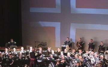 2d Marine Division Bands Performs Alongside Norwegian His Majesty Band in a Joint Concert on MCB Camp Lejeune