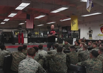 Marines take on Muay Thai during MAIC 73-25