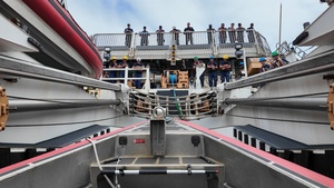 Coast Guard Cutter Midgett deploys in Oceania