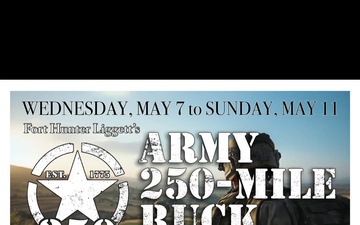 Army 250-Mile Ruck March Promo 1