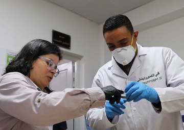 B-Roll: US, Tunisian Armed Forces collaborate in forensic lab during African Lion 2025