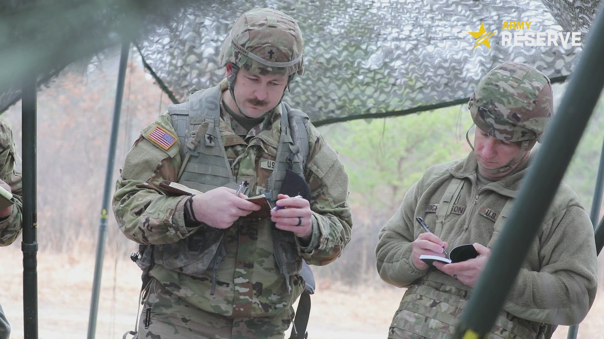Approximately 50 U.S. Army Reserve chaplains, chaplain candidates, and religious affairs specialists attended the Army Reserve Chaplain - Battle Focused Training (ARC-BFT) April 8-10 at Ft. McCoy.

This second iteration of a pilot training program, created by the 88th Readiness Division (RD) chaplain directorate and co-hosted by the 807th Theater Medical Command (TMC) chaplain section, revamped the norm of annual chaplain training events being almost entirely classroom-based and focused on specific topics with practical exercises. The revised training used only two days of classroom instruction to prepare for a culminating field event.