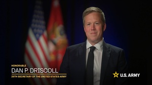 Secretary of the Army - Dan Driscoll Interview