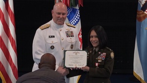 Retirement Ceremony in honor of CW5 Olga Elliott.