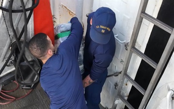 Coast Guard offloads more than $14 million in illicit drugs interdicted in Carribbean Sea