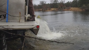 U.S. Fish and Wildlife Service stocks trout at Fort McCoy for 2025, Part 5