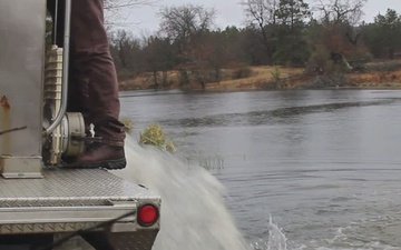 U.S. Fish and Wildlife Service stocks trout at Fort McCoy for 2025, Part 5